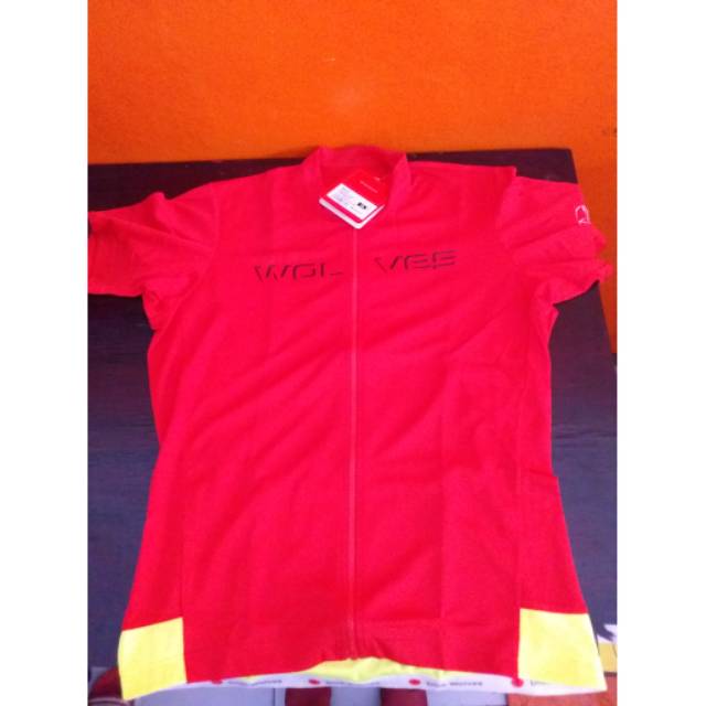 Jersey sepeda impor WOLVES