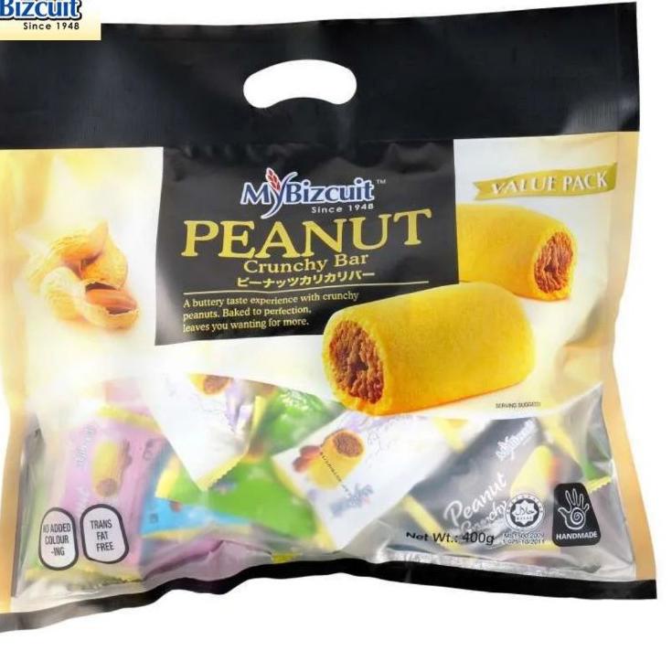 

Miliki sekarang--My Biscuit VP Peanut Crunchy Bar 300 gr (24 pcs)