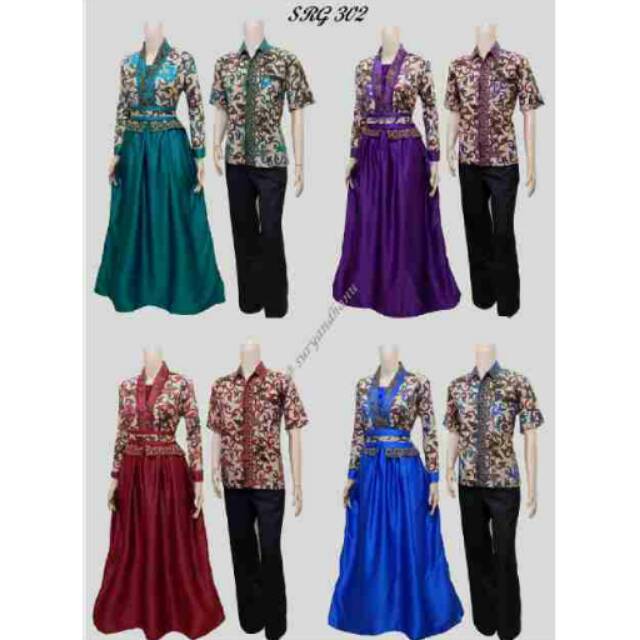 Baju Batik Sarimbit model SRG 302