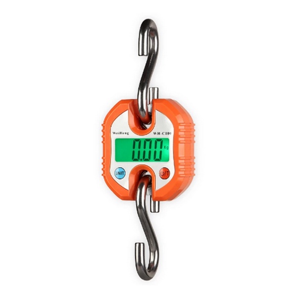 Timbangan Gantung 150 Kg / Timbangan Koper Digital 150kg 50g-Oranye
