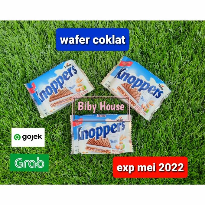 

PROMO Wafer KNOPPERS 25 GR original halal MURAH
