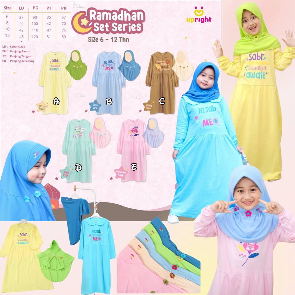 Setelan Gamis Ramadhan by Upright