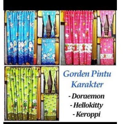 GORDEN JENDELA KARAKTER / TIRAI KARAKTER / GORDEN PINTU KAMAR MURAH