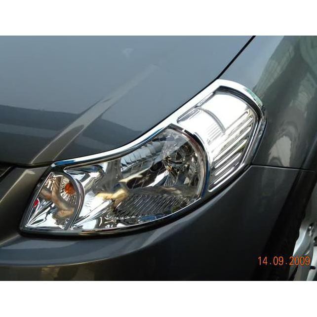 Aksesoris Mobil Garnish List Ring Lampu Depan Suzuki Sx4 Sx4