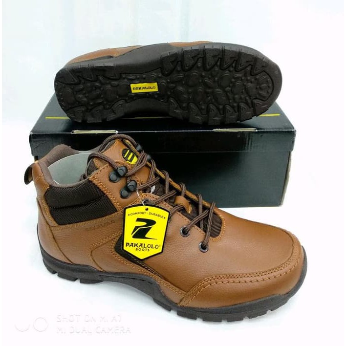 Sepatu Kulit Pakalolo N68981 - TAN