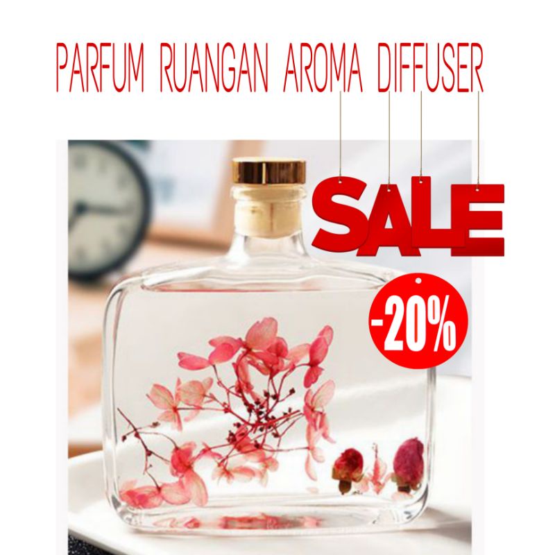 Pengharum Parfum Ruangan Aroma Diffuser Lavender Home Decor aestetic