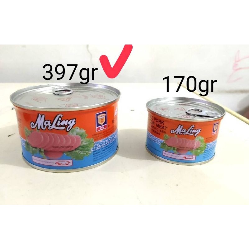 Ham Maling TTS 397gr Kaleng Besar Original (Exp: Maret 2025) - NON HALAL