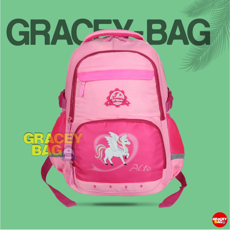 GB- 73621E Tas Ransel Anak Perempuan / Remaja Silvergirl