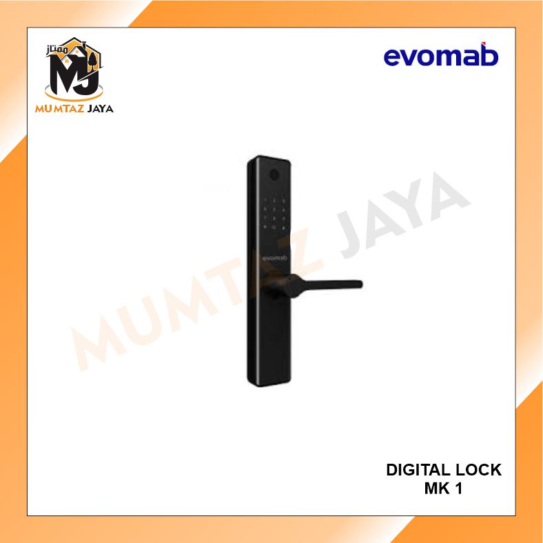 Handle Pintu Modern / Digital Lock EDLK-MK1 (Right) By Evomab