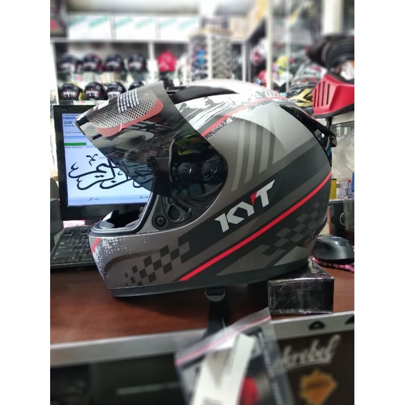 KYT R10 # BLACK / ABU DOFF