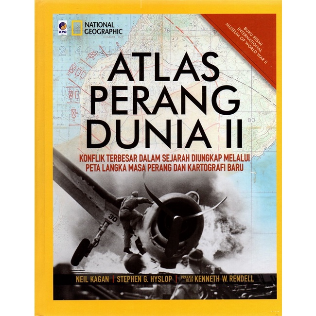BUKU NATIONAL GEOGRAPHIC ATLAS PERANG DUNIA II