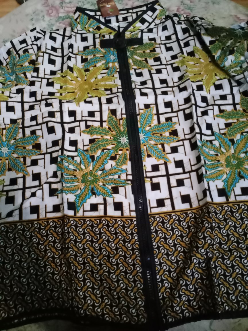 Atasan Batik Wanita Dolby Dolbi Dobby Doby Tenun Sutra Tulis Halus Katun Atbm Baron ,sarombit