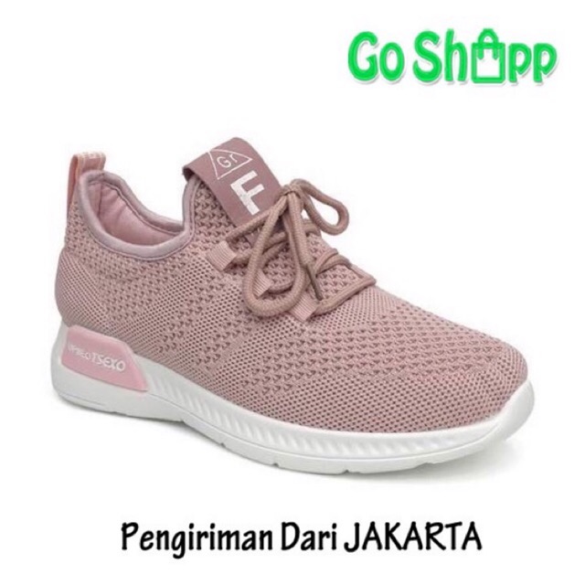 Sepatu Sneakers Wanita Import High Quality - Sepatu Wanita Import Fashion Korea [H01]