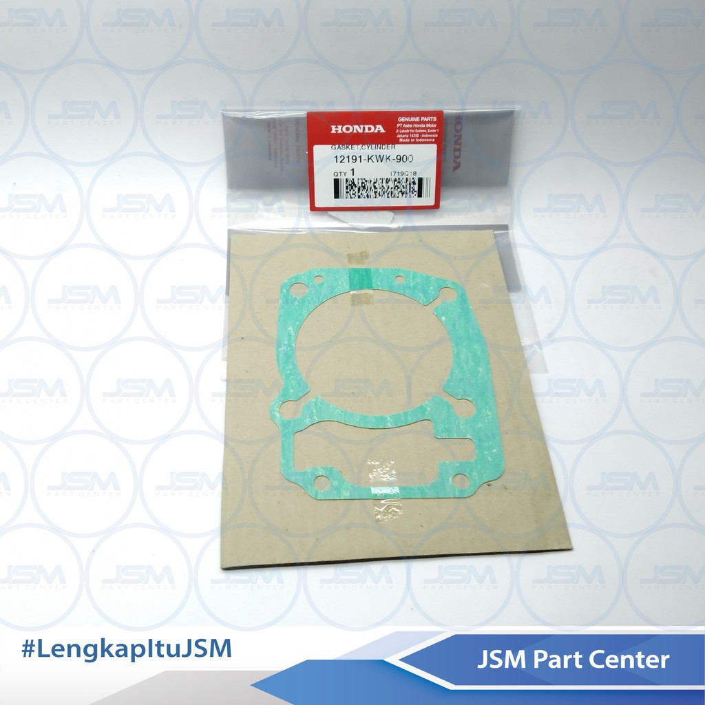 GASKET CYLINDER VERZA 12191-KWK-900 PAKING BAWAH MEGAPRO MONOSHOCK