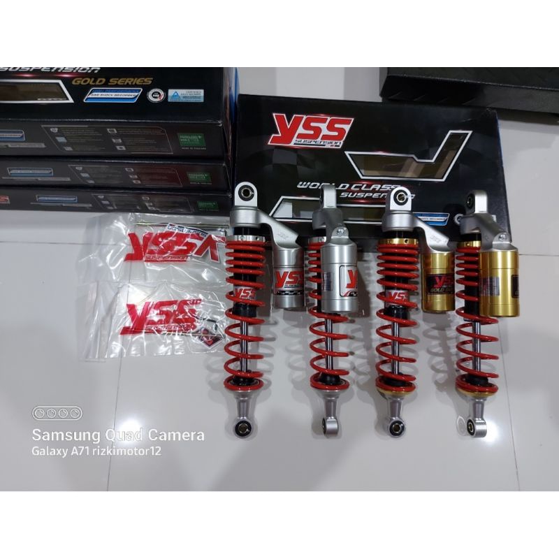SHOCK TABUNG YSS RC302 ORIGINAL GOLD SERIES SIZE 280/320/340MM