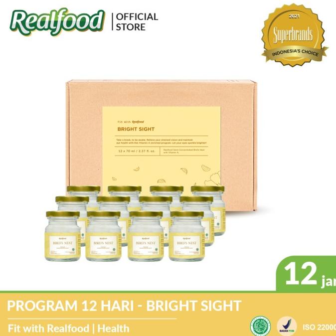 

Realfood Bright Sight Minuman Sarang Burung Walet + Vitamin Mata | Minuman