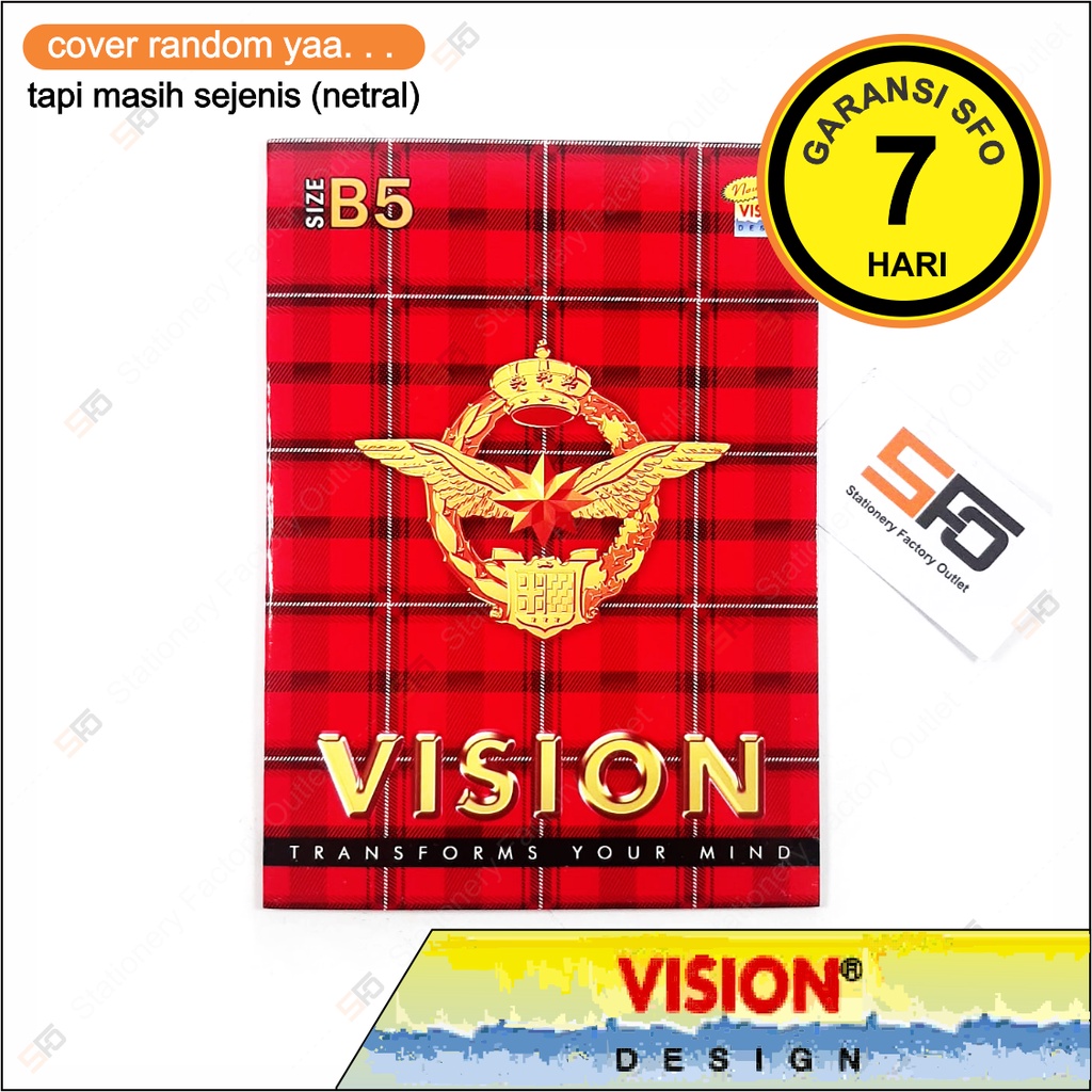 

Buku Tulis Boxy isi 36 Satuan Vision - SFO Semarang Official