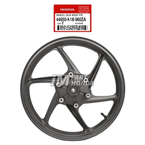 44650-K18-960ZA Velg Racing Depan CB150 Verza