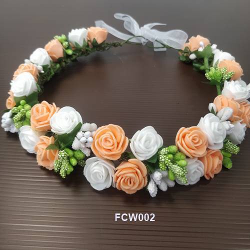 [PALING LARIS] HIASAN PENGANTIN BRIDESMAID FLOWER CROWN PESTA PERNIKAHAN FCW002