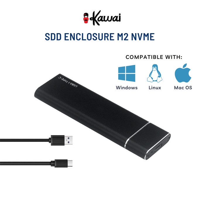 iKawai SSD Enclosure M2 NVMe Internal USB 3.1 Type C