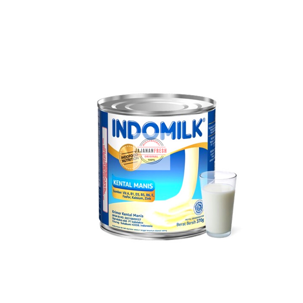 

Indomilk Susu Kental Manis Kaleng 370gr