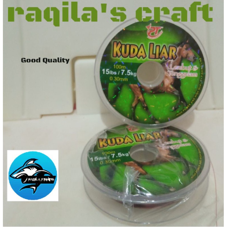 senar pancing kuda liar kuat seperti namanya