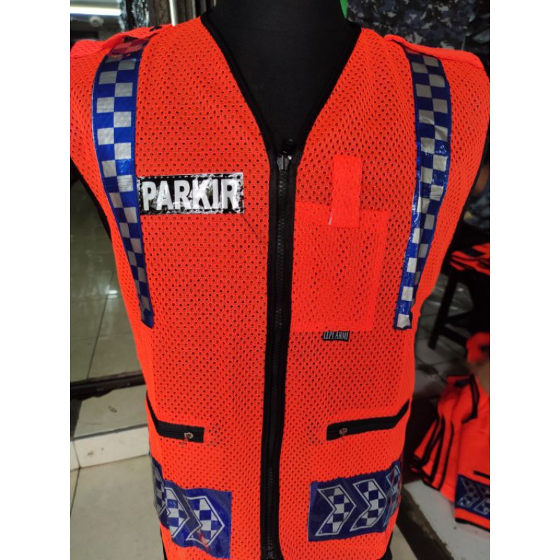 Rompi Parkir Jaring Jala RL Tactical