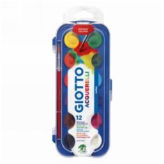 

GIOTTO WATERCOLOR BLOCKS 30MM 12 COLS