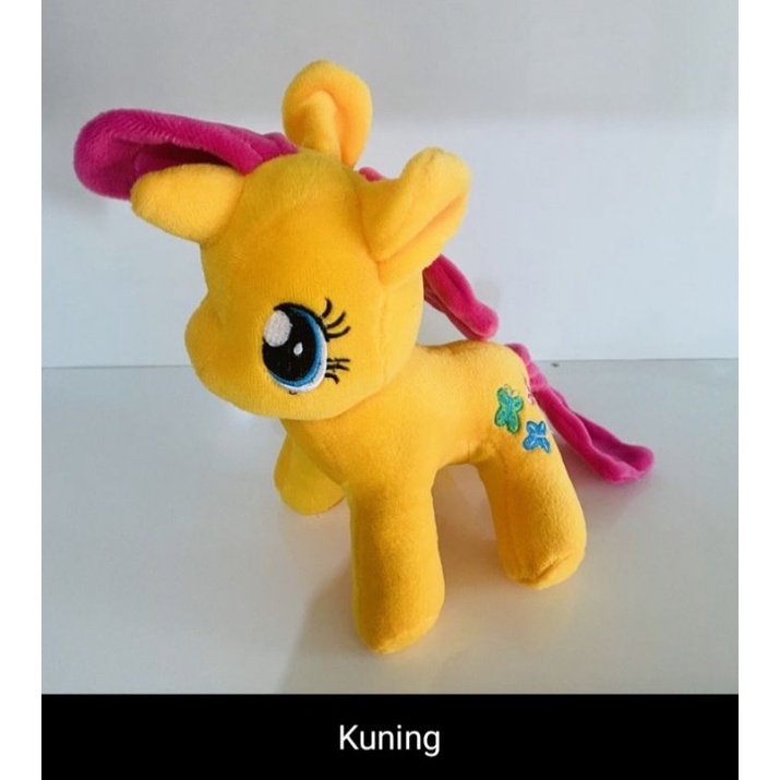 Boneka Litlle Pony Kuda Poni Ukuran 35Cm Berlable SNI