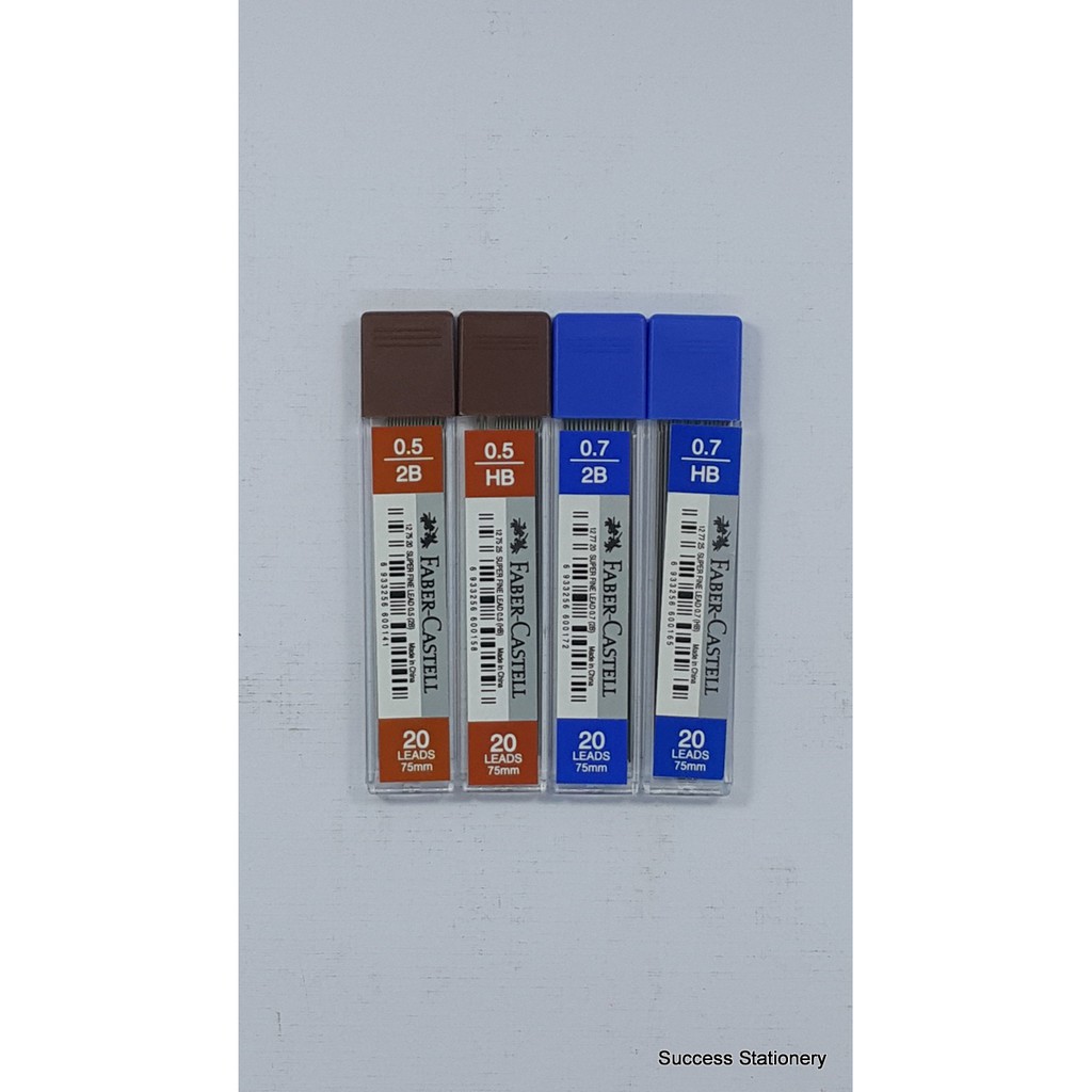 

FABER ISI PENSIL SUPER FINE 0,5 2B 127520