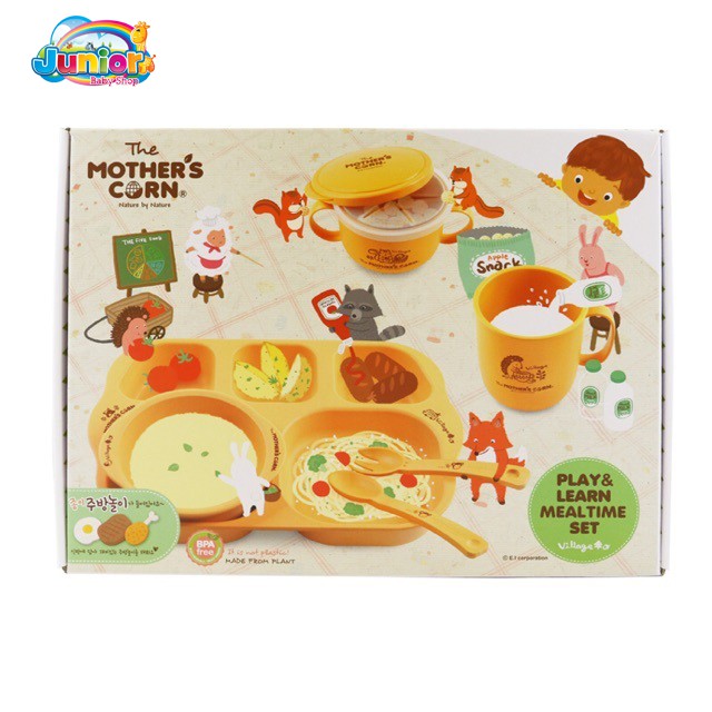 Mothers Corn Play &amp; Learn Mealtime Set - 436386