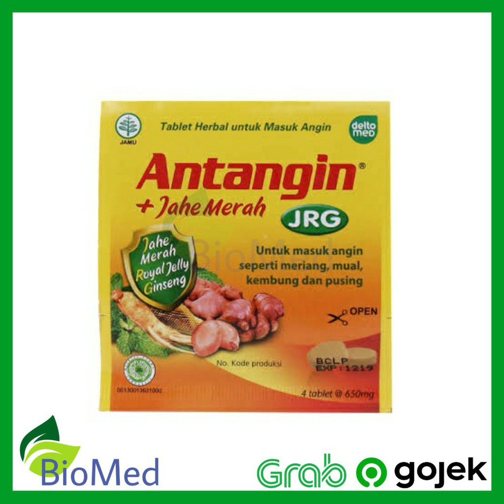 ANTANGIN JRG TABLET - Obat Masuk Angin Pusing Meriang Pegal