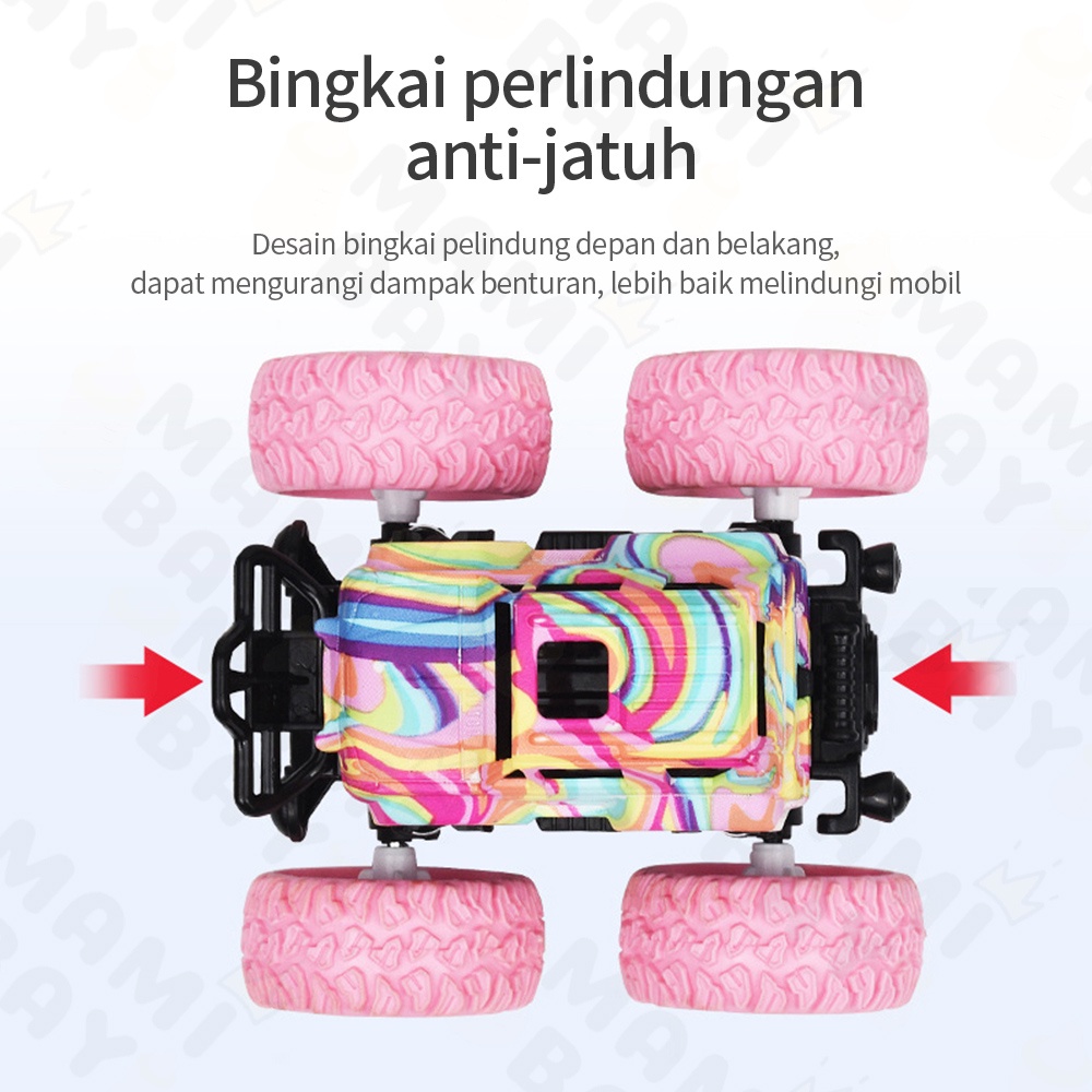 Mamibayi Mainan mobil mobilan off road 4 drive inertial inertial mobil mainan anak 4 warna