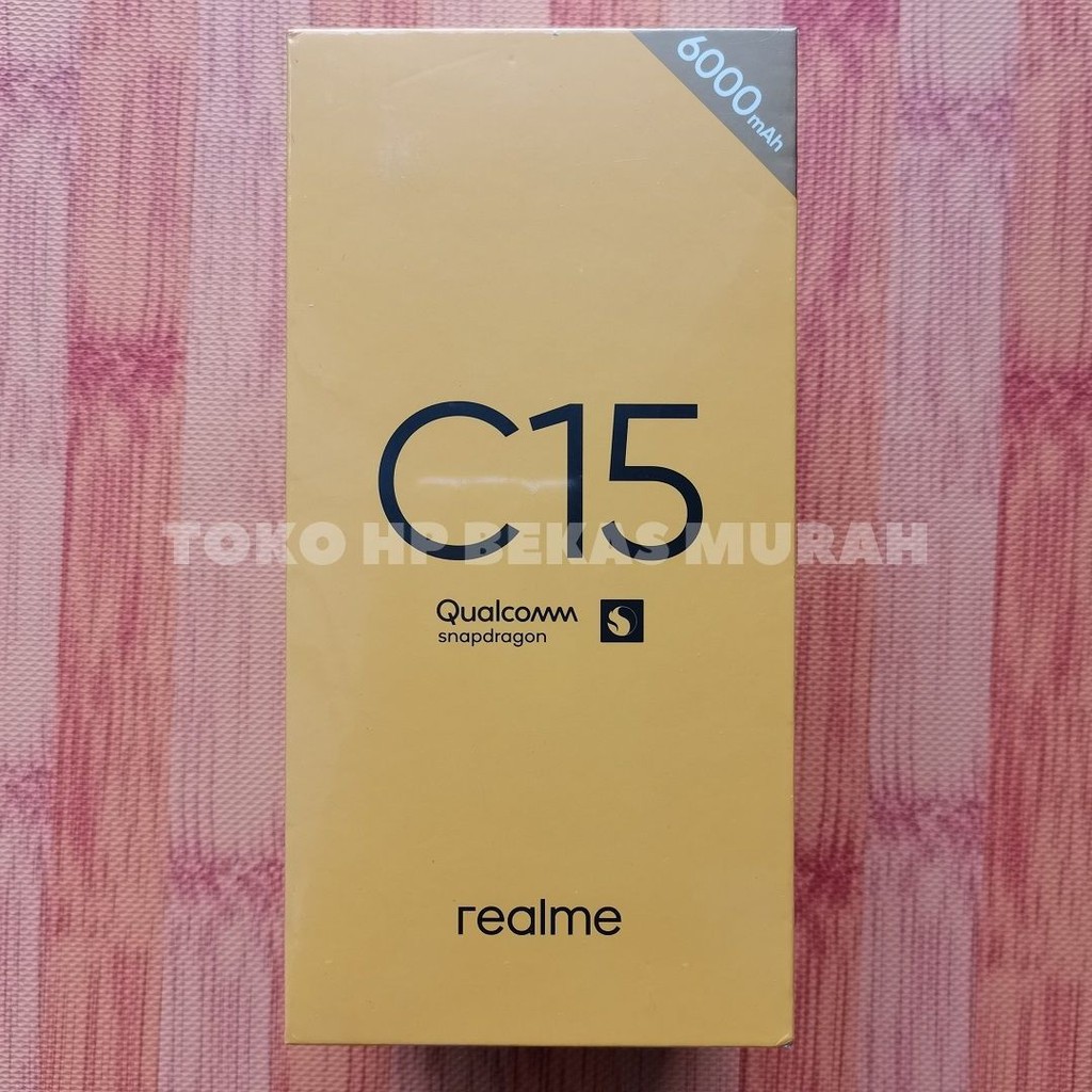 REALME C15 SNAPDARGON 4/64GB GARANSI RESMI BARU SEGEL NEW BNIB