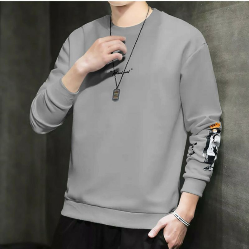 Polile781 - Baju Panjang GET RICH #GO / baju cowok / baju jumper