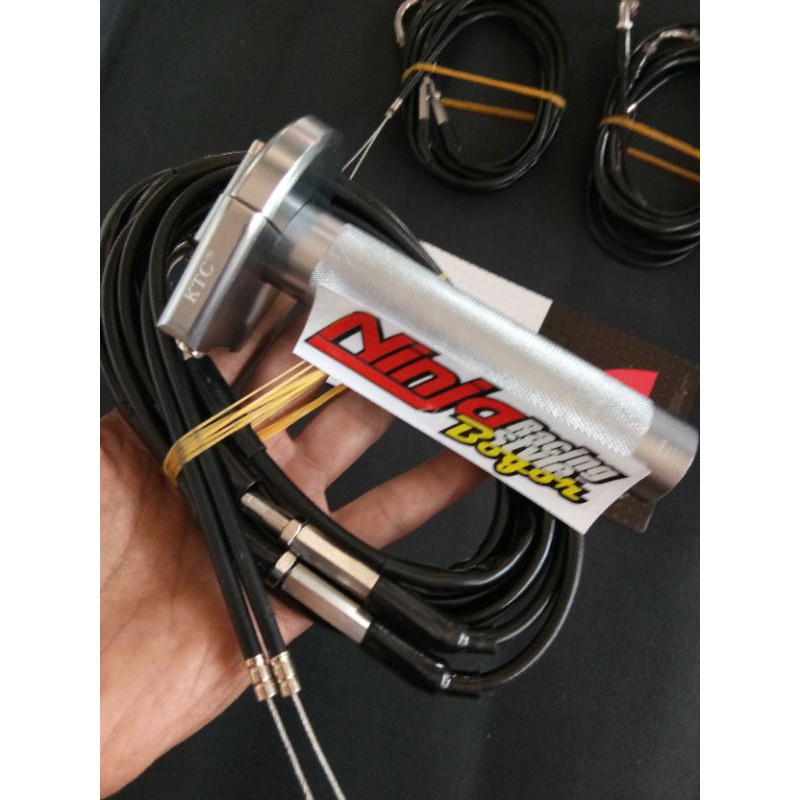 Gas Spontan Kitaco Ktc 2 Kabel Pnp Ninja R/RR - Ninja 250 karbu/Ninja 250fi - Honda Scoopy dll