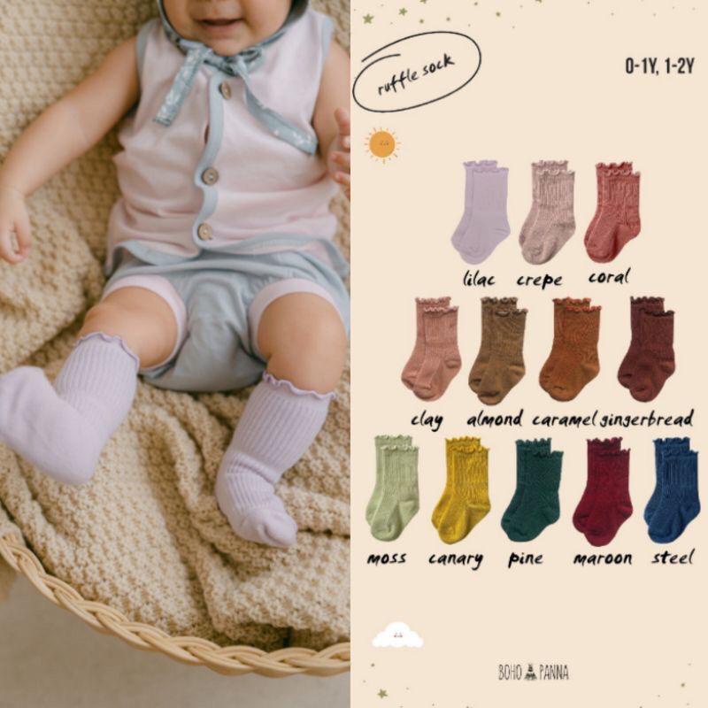 Bohopanna Ruffle Sock