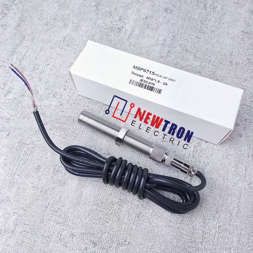 MPU MSP6715 M16*1.5 2A Magnetic Pick Up Unit Sensor RPM