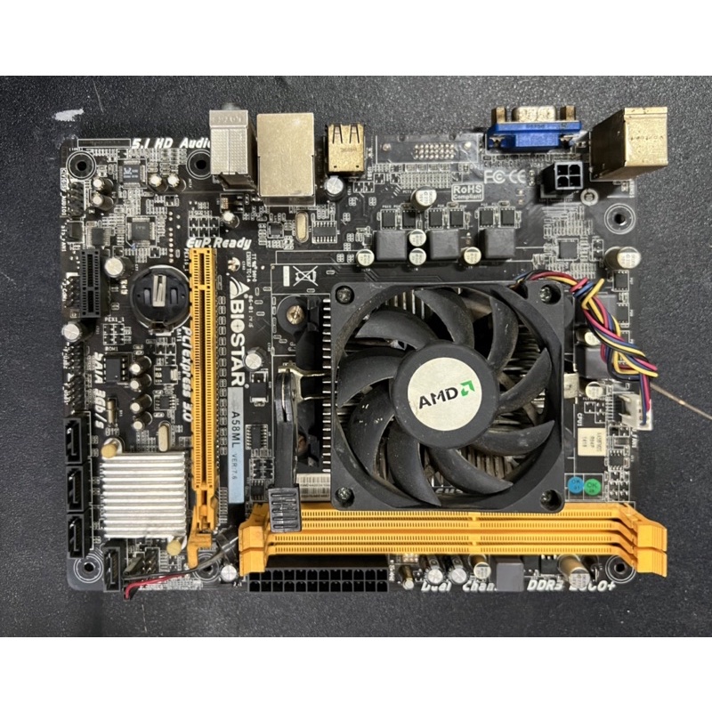 Motherboard AMD Biostar A58ML Socket FM2+ DDR3 Second
