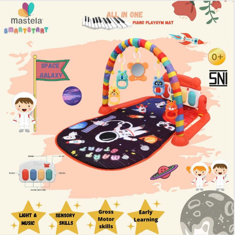 SMARTSTART Piano Playgym Mat Playmat