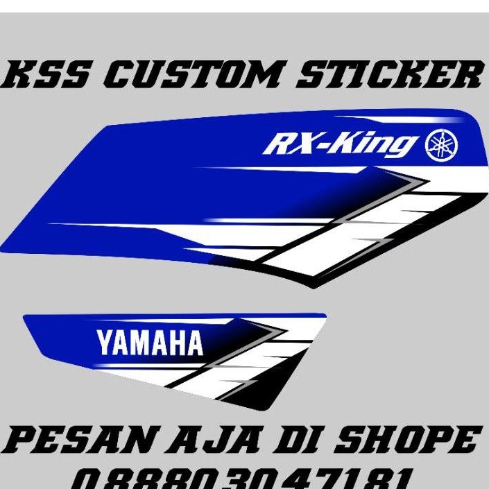 STRIPING RX KING VARIASI MURAH COD - STRIPING LES RX KING ORI - RX KING