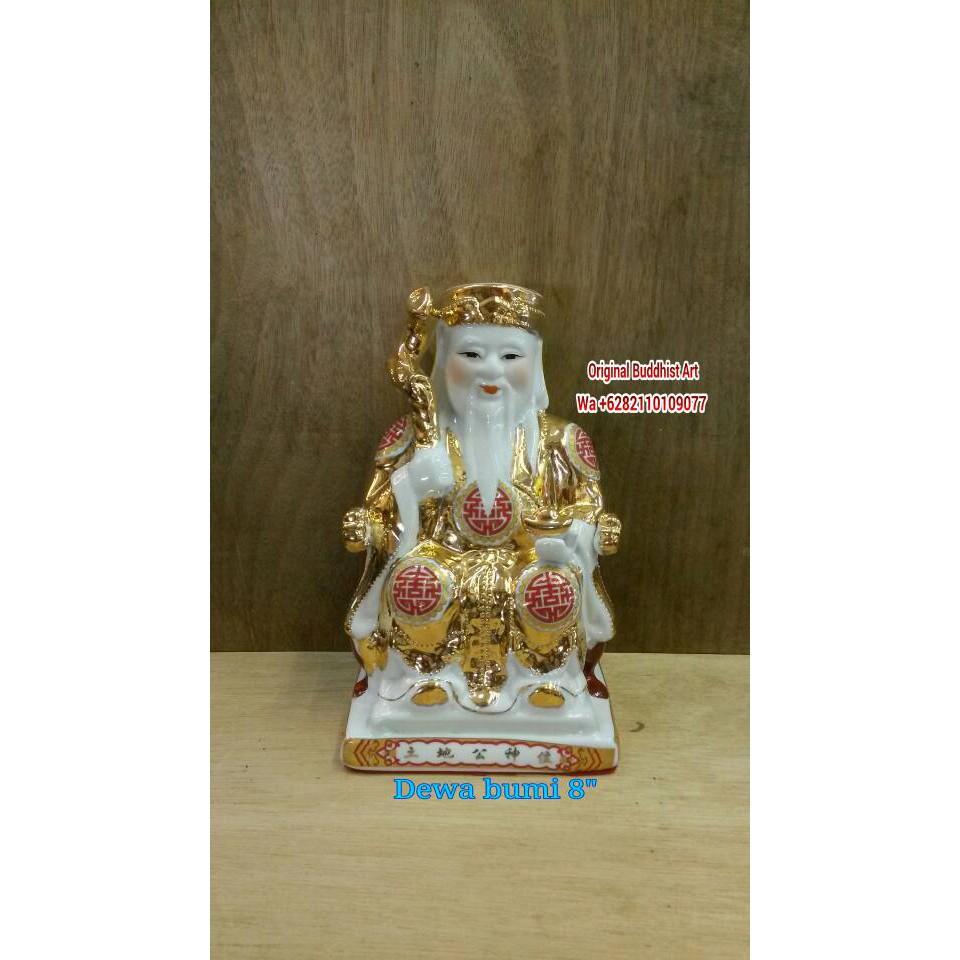 patung dewa bumi / patung dewa tanah tutipakung 8"