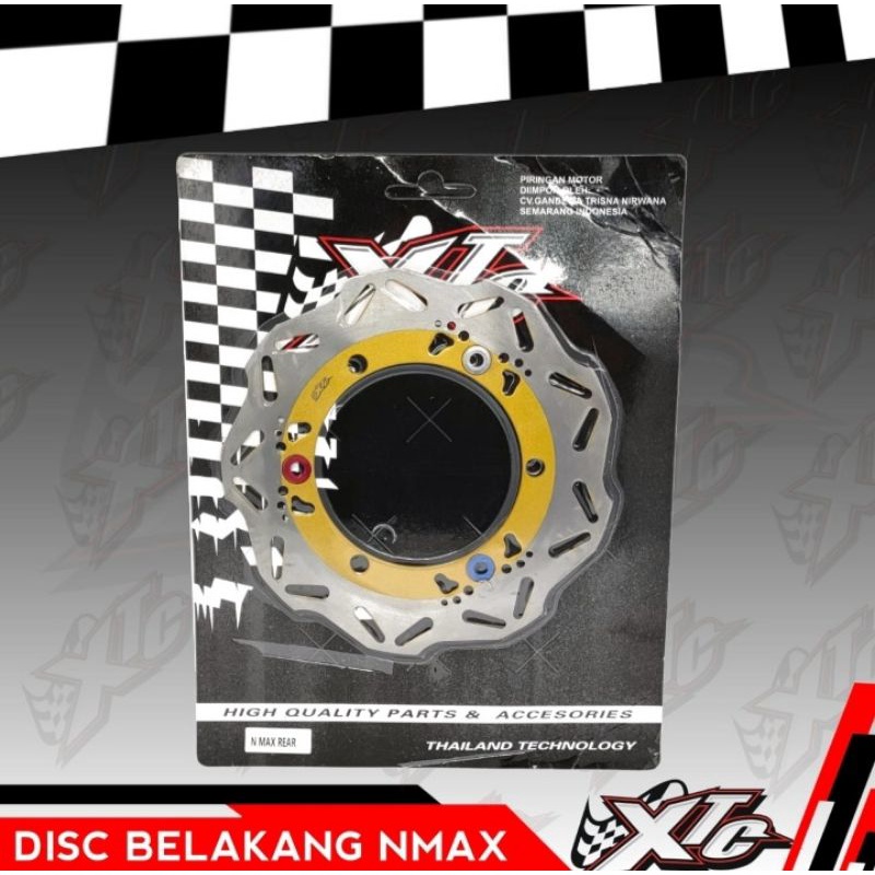 DISC CAKRAM REM DEPAN/BELAKANG PNP NMAX OLD/NEW GRIGI FROUTING UK STANDAR