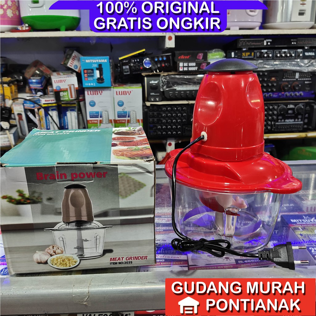 Chopper Kapsul Capsul Meat Grinder Blender Food Processor Penggiling Gilingan Daging UKURAN JUMBO