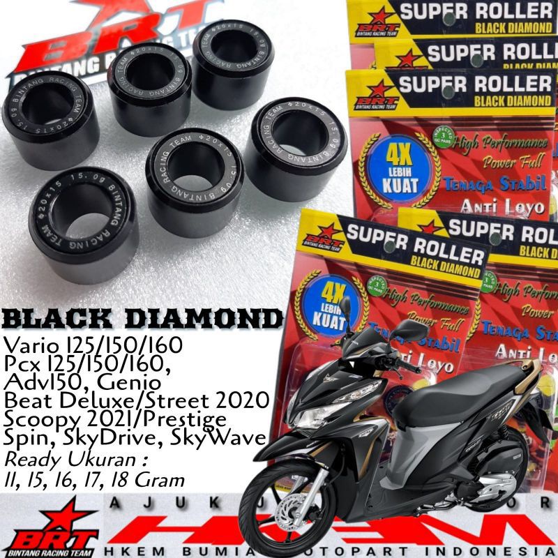 BRT ROLLER VARIO 125 OLD BOHLAM KZR K36 ROLLER RACING VARIO 125 VARIO 150 PCX ADV 11 12 13 15 16 17 