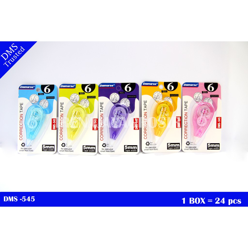 

Correction tape / tip x roll mini 6 meter / tipe x pita / daimarse dms-545