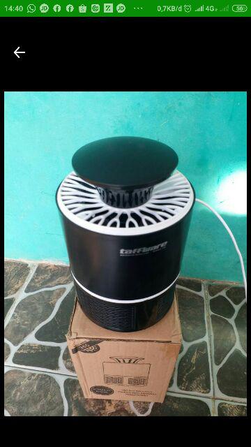 Perangkap Nyamuk Jebakan Serangga Kipas Lampu Led Uv Ultraviolet Elekrtrik Original