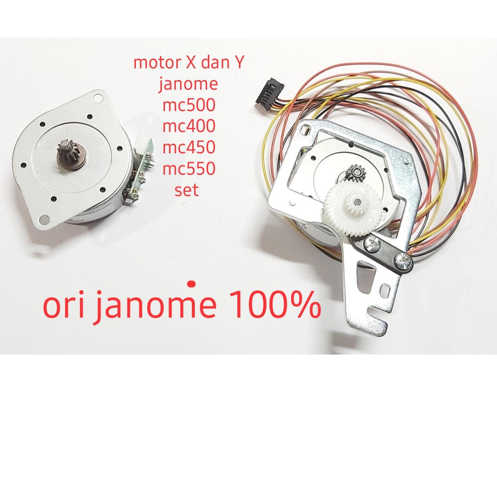 JANOME GENUINE PART dinamo/motor XY mesin bordir komputer janome mc500e,400e,450e