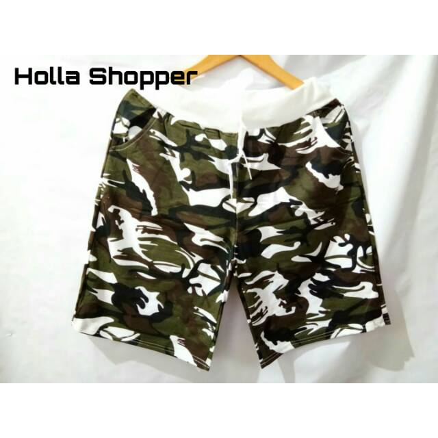 Celana Pendek Cowo | Celana Motif Army | Celana Santai Pria | Celana Santai | Celana Fashion Import