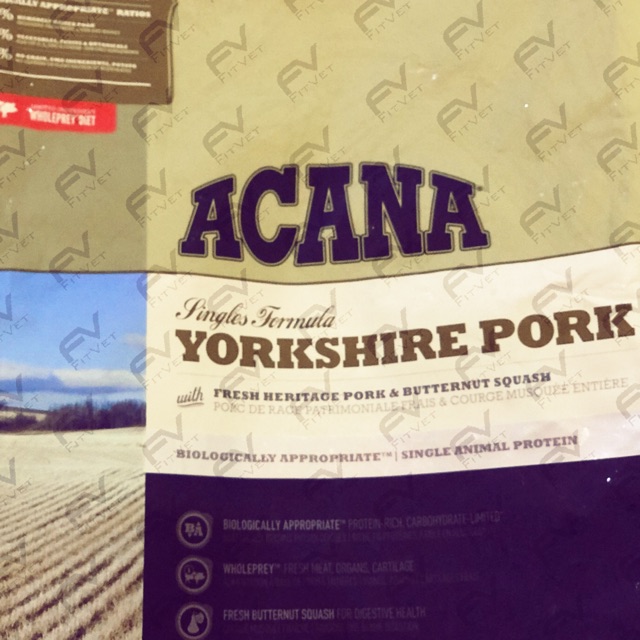 ACANA YORKSHIRE PORK DOG FOOD REPACK